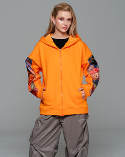 Толстовка с органзой и стразами,футер на флисе - Sahar art lab фото 7