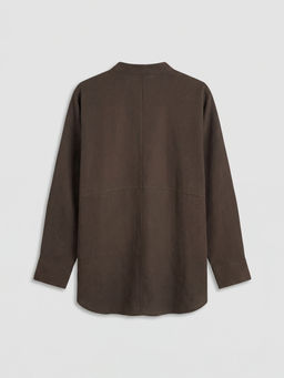 Hakim Yaka Oversize Kad?n G?mlek Tunik