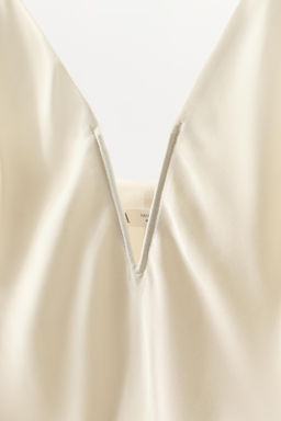 TOP LENCERO SATINADO / Crudo - Zara фото 10