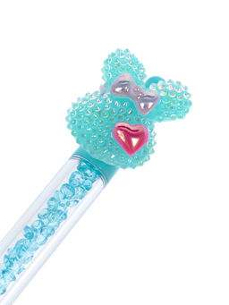 Ручка-прикол «Зайчик блеск», шариковая, поворотная, МИКС