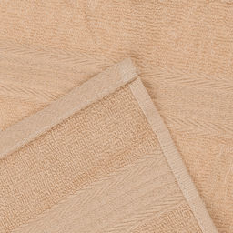 Полотенце махровое Гермес 35х60см, гладкокрашенное, 325г/м2, бежевый (Россия) - Домашняя Мода фото 4