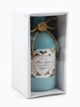 Ваза для цветов стеклянная Новый год: тепло внутри, 13.7?6.3 см