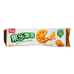 Сэндвич-печенье с джемом со вкусом апельсина Jiashili, Китай, 93 г