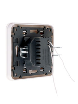 Розетка с 2 USB-A разъёмами, 2.1 А, 5 В, серия Circular, скрытый монтаж, белая