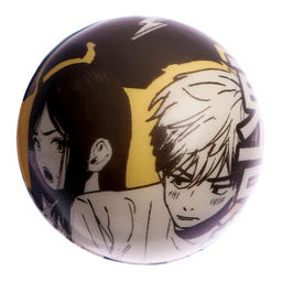 Цена за 12 шт. Мяч детский мягкий Hey: Аниме, 4.5 см, в шоубоксе - Funny toys фото 2