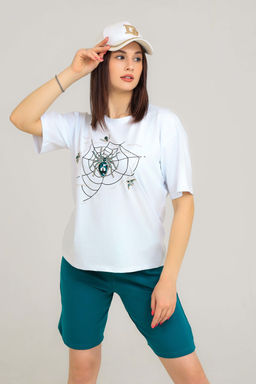 Шорты Натали 21586 из хлопка с полиэстером  фото 5