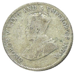 Монета 10 центов 1926 года Стрейтс Сетлментс