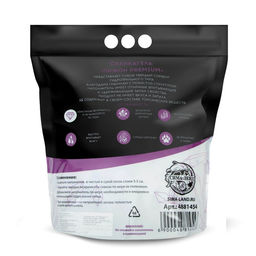 Наполнитель силикагелевый Пижон Premium Crystal, колотый, 8 л  фото 5