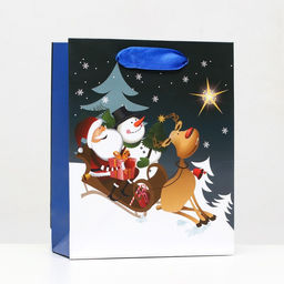 Цена за 12 шт. Пакет ламинированный Сказочная ночь 11,5 х 14,5 х 6 см - Simaland фото 3