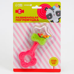 Погремушка Сладости: звезда, с эластичными элементами, Крошка Я  фото 5