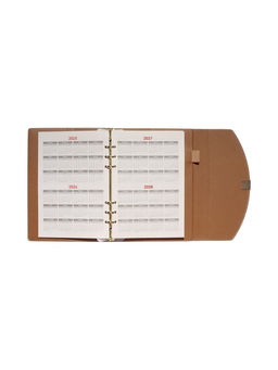 Органайзер на кольцах, A5, с клапаном, 80 листов, в линейку, искусственная кожа, бирюзовый - Simaland фото 6