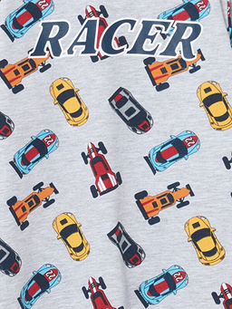 Bisiklet Yaka Erkek ?ocuk Pijama ?st - Waikiki фото 2