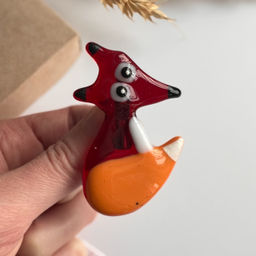 Брошь Лиса - 2 - Стрекоза фото 2