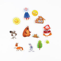 Магнитная игра Колобок, Детский театр - Лас играс фото 3