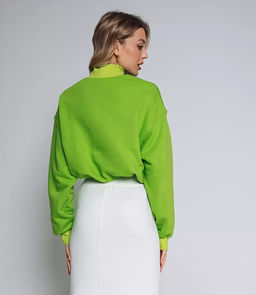 Свитшот #БШ1629, фуксия - Dommod фото 8