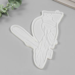 Молд силиконовый «Свиристель на ветке» 22,5 × 18 × 0,8 см