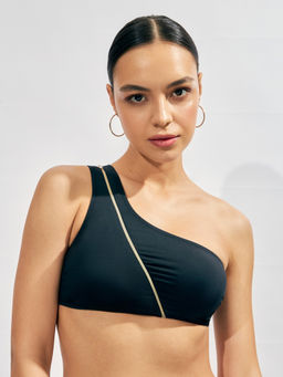 Бюстгальтер купальный жен.Bralette Zipper черный - Infinity Lingerie фото 3