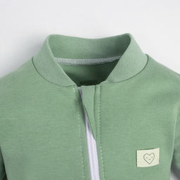 Комбинезон на молнии Крошка, Я BASIC LINE, рост 62-68 см, зелёный - Крошка я фото 5