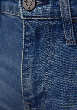 Jake Mavi Pro Golgeli Indigo Mavisi Jean Pantolon  фото 8