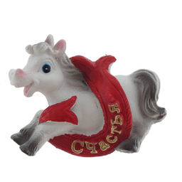 Магнит "Лошадка", L6,5 W2 H5 см, 4в.