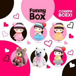 Набор для детей Funny Box Девочка с мишкой, МИКС - Woow toys фото 3