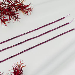 Бусины для украшений из Граната "Альмандин" (185 бусин)