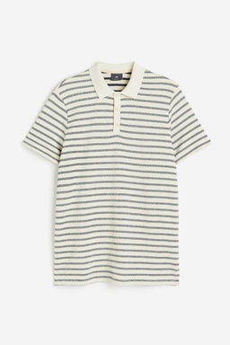 Polo en punto texturizado Regular Fit