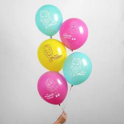 Воздушные шары латексные 12" «Для крутой девчонки», 100 шт.