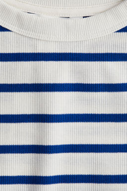 Ribbed T-shirt - H&m фото 3