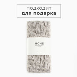 Кухонное полотенце Этель Marshmallows, 3555 см, лён 80%, хлопок 20%