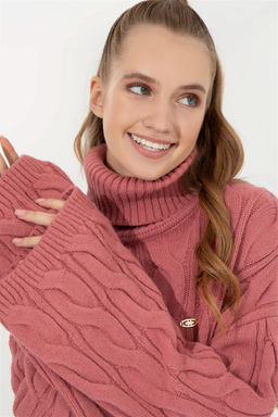 U. S. Polo Assn Женская розовая водолазка - U.s. polo assn фото 8