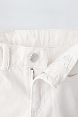 RIPPED DENIM BERMUDA SHORTS - Zara фото 4