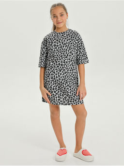 Платье домашнее Леопард Коричневый девочка - София фото 20