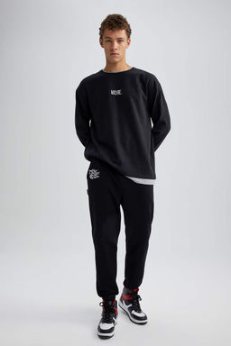 Спортивные брюки с карманами Keith Haring стандартного кроя - Defacto фото 2