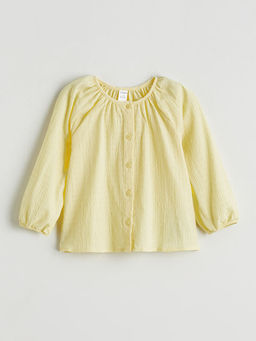 Bisiklet Yaka K?z ?ocuk G?mlek