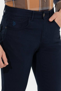 U. S. Polo Assn / Мужские темно-синие брюки из плотной ткани - U.s. polo assn фото 13