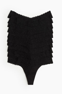Pack de 10 bragas Thong de encaje - H&m фото 10