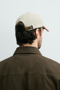 GORRA TEXTO BORDADO / Beige - Zara фото 3