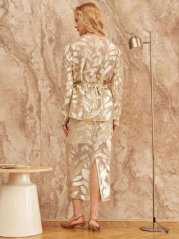 Полупрозрачная блуза