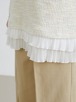 Bisiklet Yaka Dokulu Kad?n Tunik