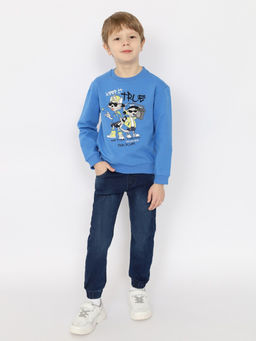 CRB wear/CSKB 63741-42-391 Джемпер для мальчика,синий/Ex.Cherubino  фото 2