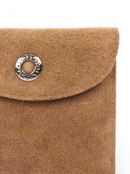 LACCOMA кошелек LA-2075-З-коричневый натуральная замша