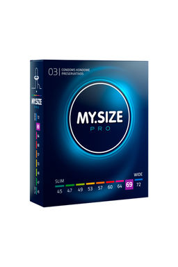 Презервативы My.Size, латекс, 22,3 см, 6,9 см, 3 шт.  фото 6