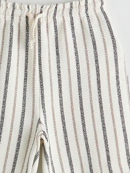 Beli Lastikli ?izgili Erkek ?ocuk ?ort