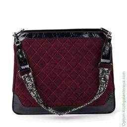 Женская замшевая сумка 73550 Ред