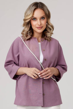 Блузка 4280/02/Пыльно-сиреневый - Rise фото 5