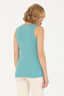 Женская мятная базовая футболка - U.s. polo assn фото 12