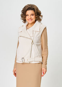 Жилет Svetlana Style 2210 молочный