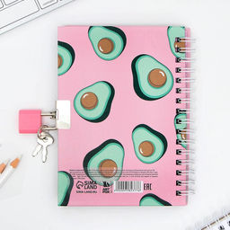 Анкета на замочке, в твердой обложке А6, 40 листов Дружба навсегда