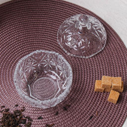 Сахарница 280 мл боченок резная / A0220 /уп 48/ - Галеонтрейд фото 4